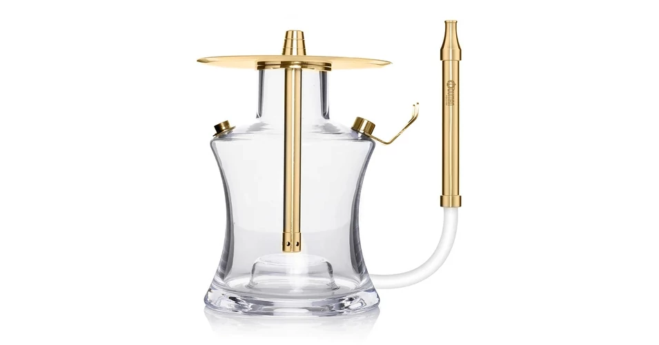 ODUMAN N2 CLEAR GOLD シーシャセット+おまけ品 ODUMAN N2 CLEAR GOLD HOOKAH / オデュマン N2クリア ゴールド